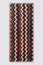 Contemporary Qashqai Moji Gabbeh Runner 258*109CM