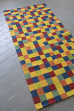 New Weave Bijar Fine Checkered Alvan Kilim Runner 171*76CM - Image 3