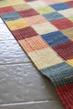 New Weave Bijar Fine Checkered Alvan Kilim 204*118CM - Image 4