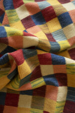 New Weave Bijar Fine Checkered Alvan Kilim 204*118CM - Image 5