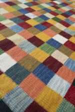 New Weave Bijar Fine Checkered Alvan Kilim 317*205CM - Image 3