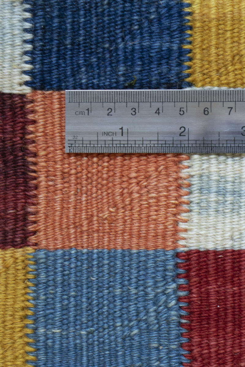 New Weave Bijar Fine Checkered Alvan Kilim 317*205Cm - Image 5
