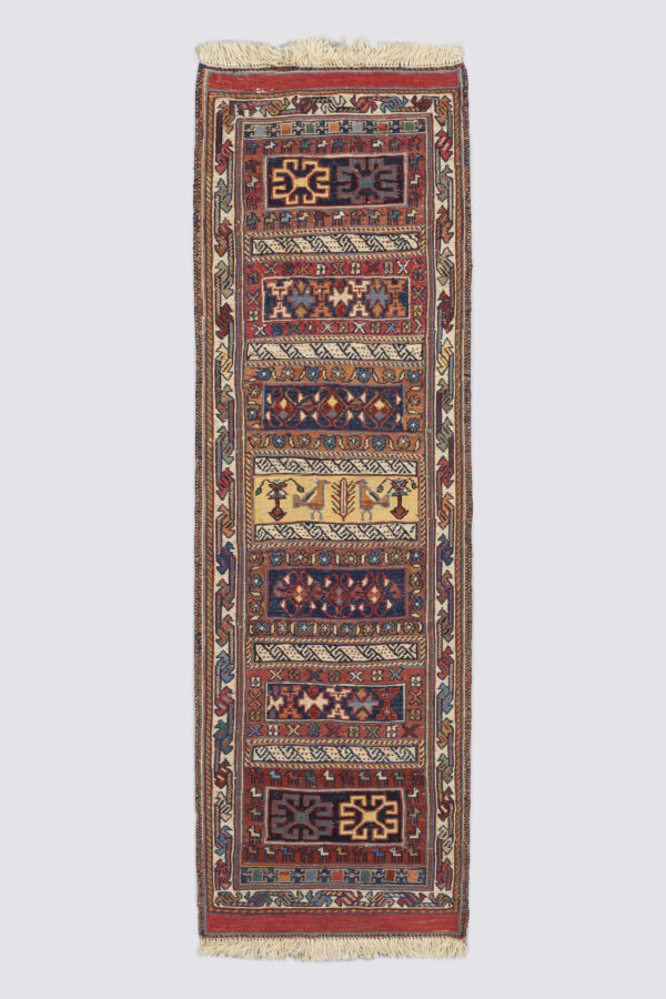 Sirjan Soumak Persian kilim Runner