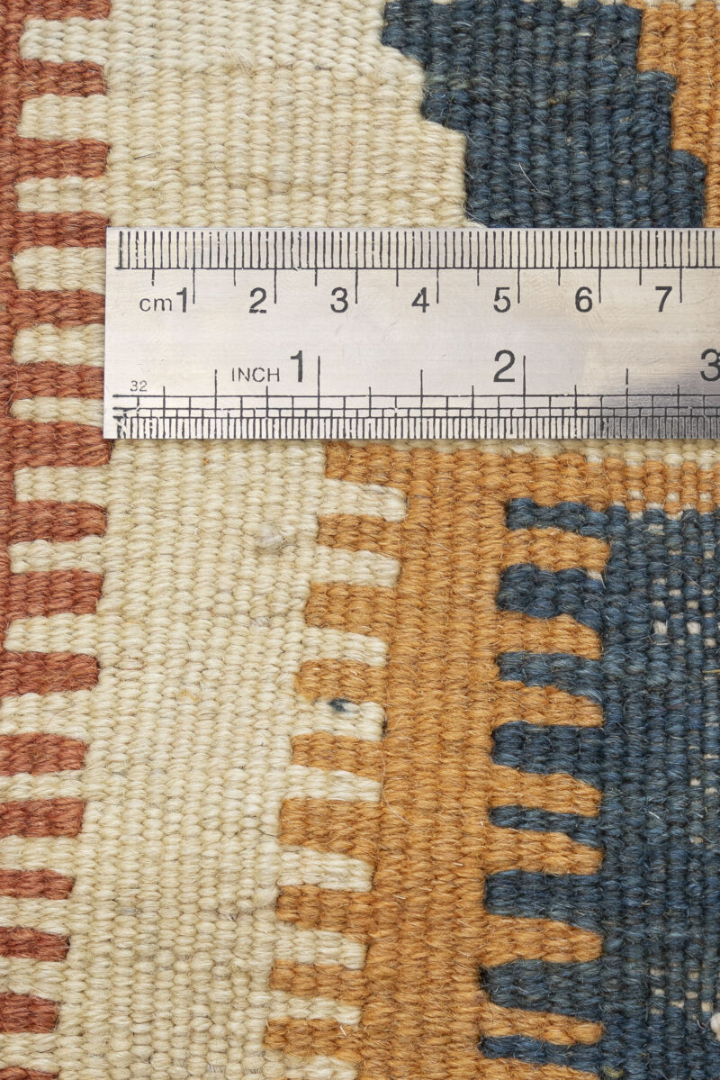 Qashqai Combs Kilim Geometric Bands c.1980s 275*134CM - Image 7