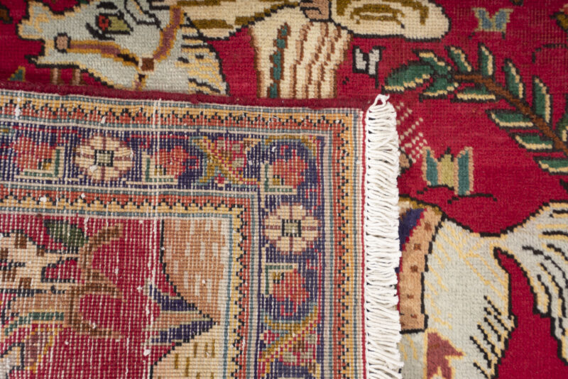 Vintage Tabriz Shekargah Carpet - Image 4