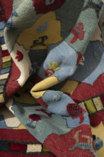 Vintage Qashqai Landscape Gabbeh/Kilim - Image 7