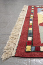 Vintage Qashqai Landscape Gabbeh/Kilim - Image 3