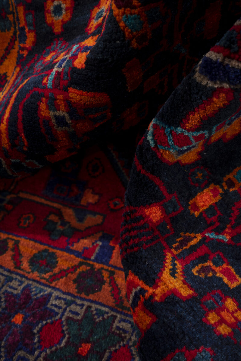 Vintage Nahavand Lachak Toranj Carpet - Image 4