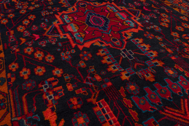 Vintage Nahavand Lachak Toranj Carpet - Image 5