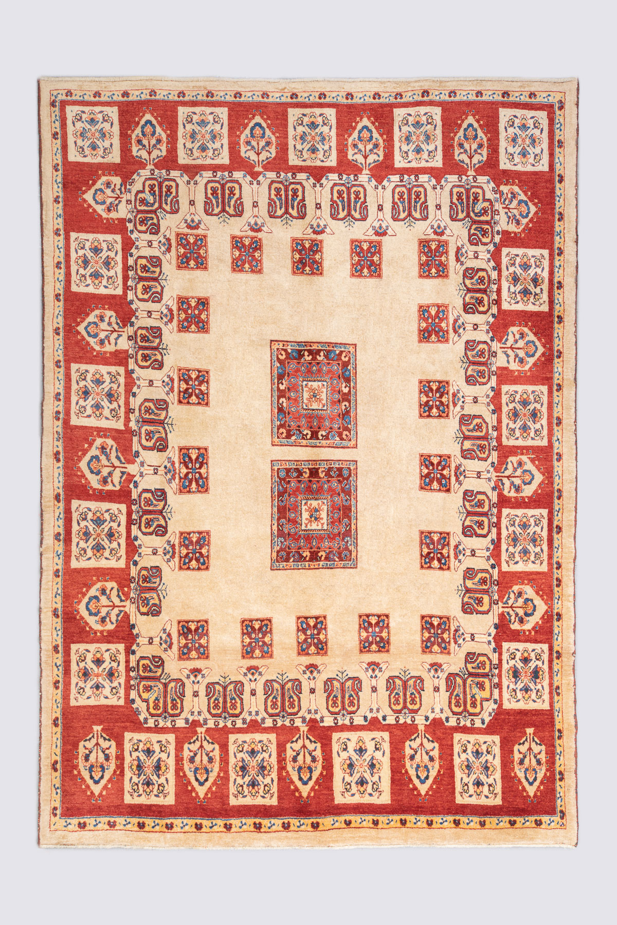 Rca488-Contemporary-Afshar-Persian-Rug Contemporary Afshar Persian Rug