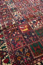 RCA491 Bakhtiari Kheshti Garden Design Carpet 9