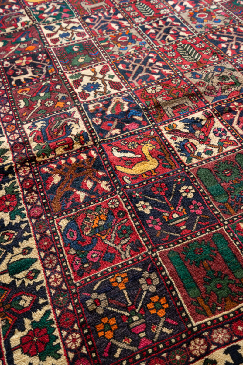 Rca491 Bakhtiari Kheshti Garden Design Carpet 9
