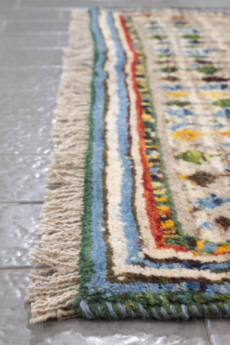 Vintage Qashqai Field Gabbeh 1.3Sqm - Image 3
