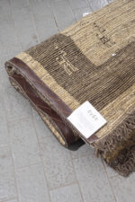Vintage Qashqai Self dye Lion and the Sun Gabbeh - Image 6