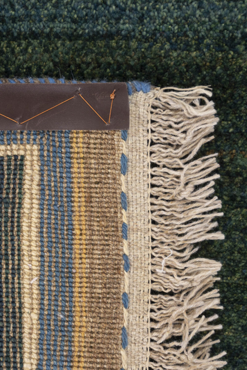 Vintage Qashqai Green Fields Gabbeh - Image 7