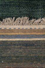 Vintage Qashqai Green fields Gabbeh - Image 6