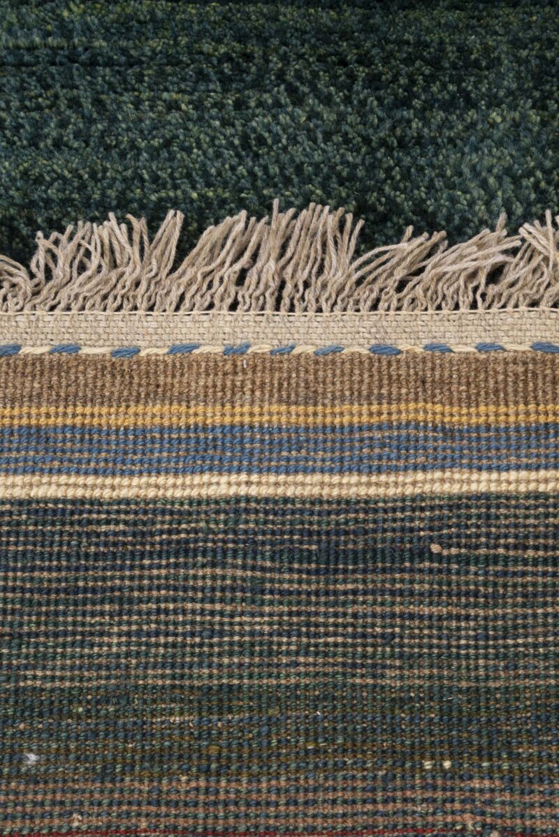 Vintage Qashqai Green Fields Gabbeh - Image 6