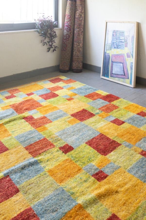 RG172 Qashqai Colourful Kheshti Persian Gabbeh 2