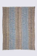Contemporary Mazandaran Minimalist Ikat Design Kilim