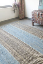 RJ010 Contemporary Mazandaran Minimalist Ikat Design Kilim 2