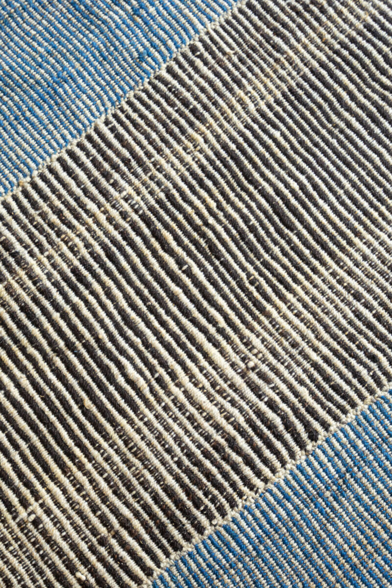 Rj010 Contemporary Mazandaran Minimalist Ikat Design Kilim 3