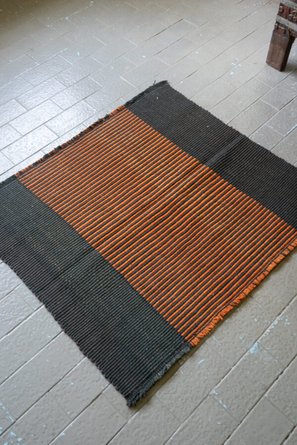 RJ012 Contemporary Mazandaran Minimalist Ikat Design Kilim 2