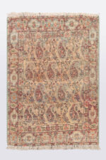 Antique Fine Boteh Aqta Carpet 63*46CM - Image 2