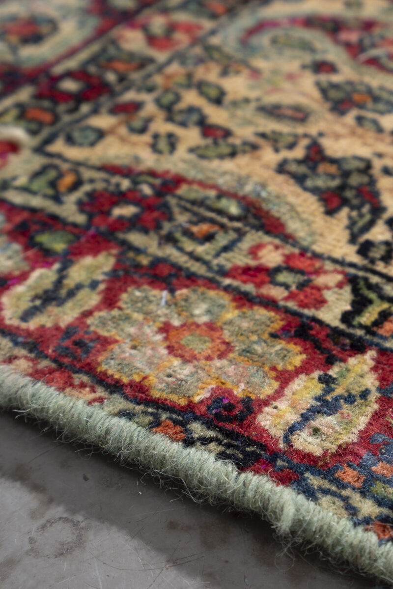 Antique Fine Bote Kerman Carpet