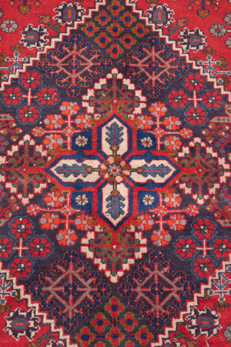 Joshaghan Lattice Garden Persian Carpet Mid 20Th Century 290*214Cm - Image 3