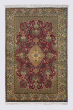 Semi Antique Qom Fine Carpet