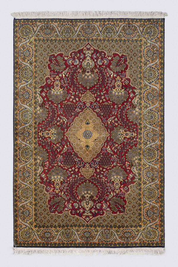 Semi Antique Qom Fine Carpet