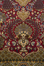 Semi Antique Qom Fine Khooshei Carpet 210*136 - Image 5