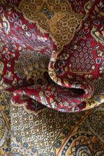 Semi Antique Qom Fine Khooshei Carpet 210*136 - Image 6