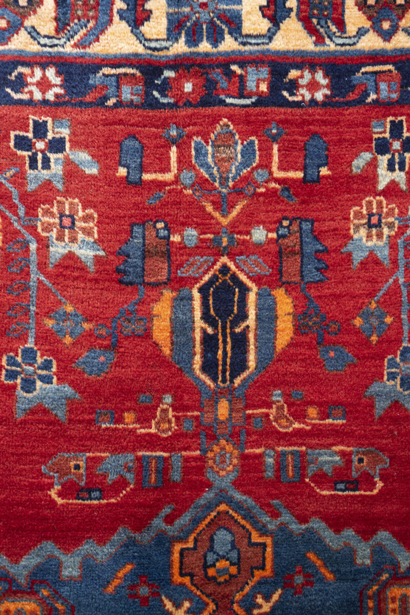 Afshar Sirjan Heshmat Persian Rug 220*150CM - Image 4