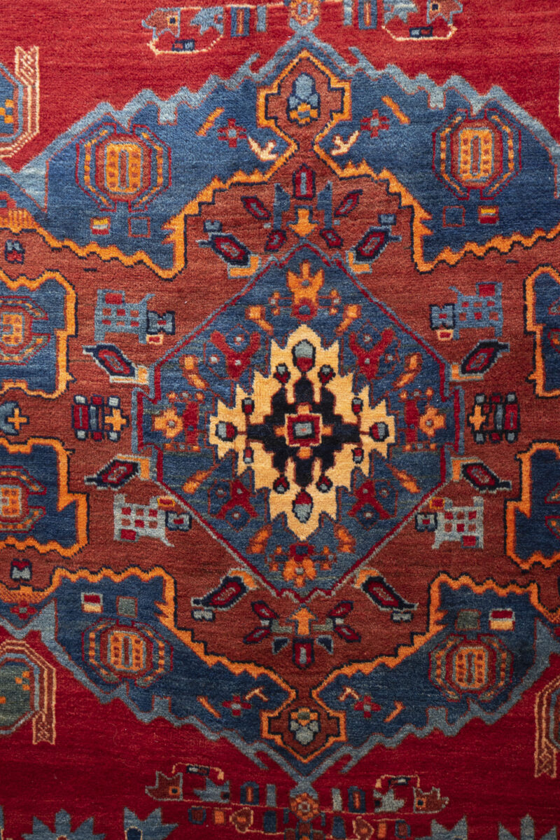 Afshar Sirjan Heshmat Persian Rug 220*150CM - Image 6