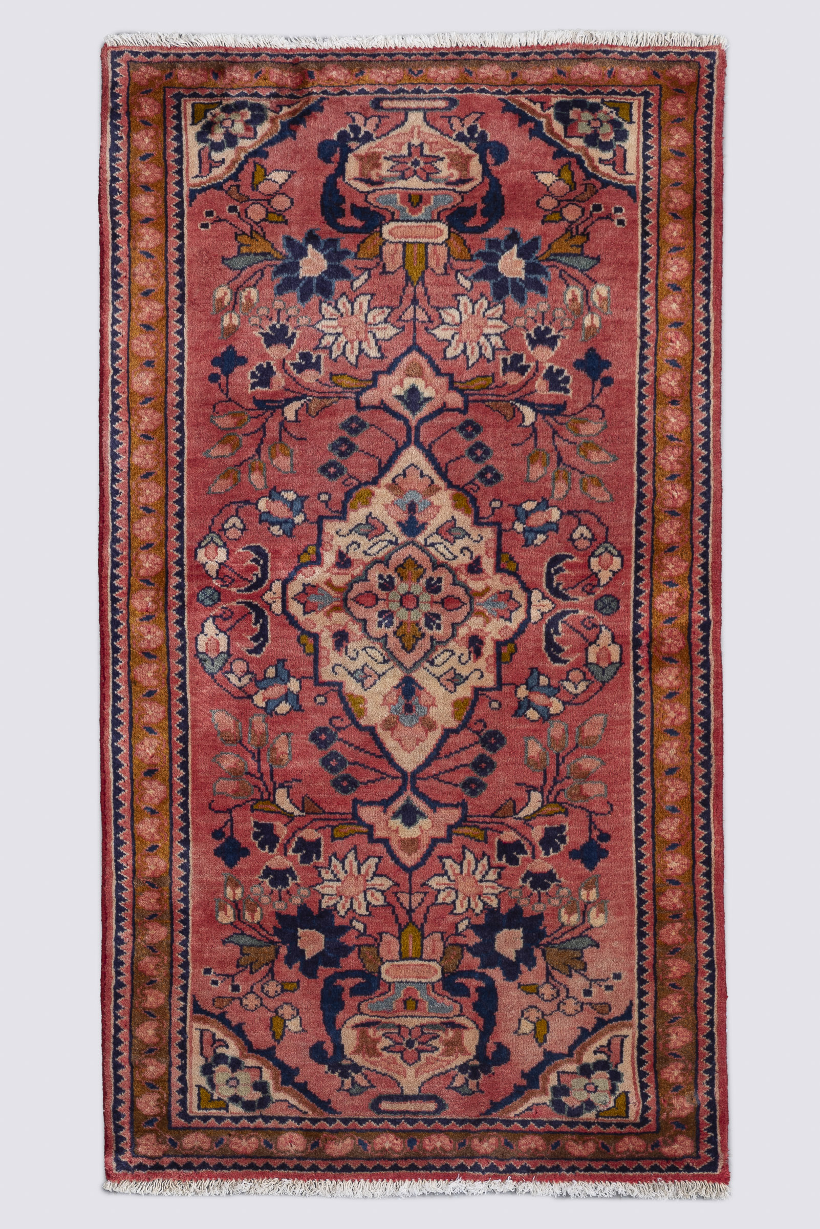 RCA399-Sarouk-Afshan-Runner -Carpet Sarouk Afshan runner