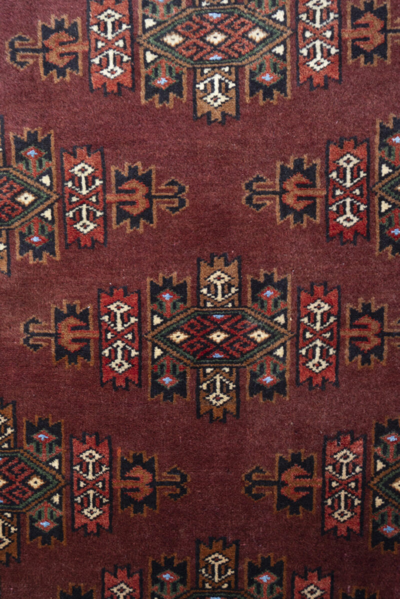 Torkaman Yamut Fine Carpet 152*105 - Image 4