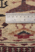 Antique Fine Torkaman Poshti Carpet 77*54CM - Image 4