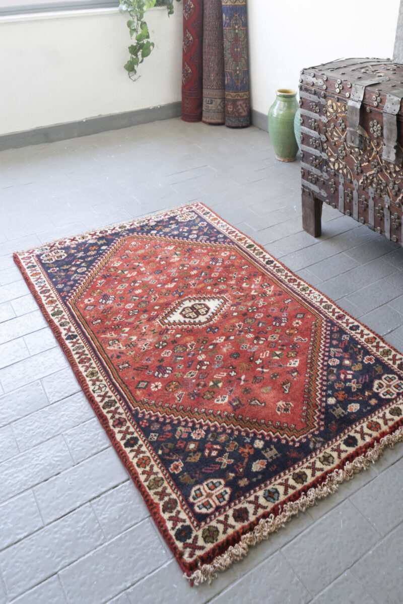 Qashqai Single Toranj Carpet 136*88Cm - Image 2
