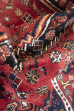 Antique Afshar Shahr e Babak Fine Yek Kale Carpet 225*164CM - Image 6
