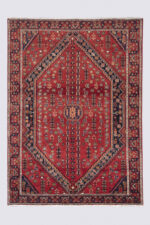 Antique Afshar Shahr e Babak Fine Yek Kale Carpet 225*164CM