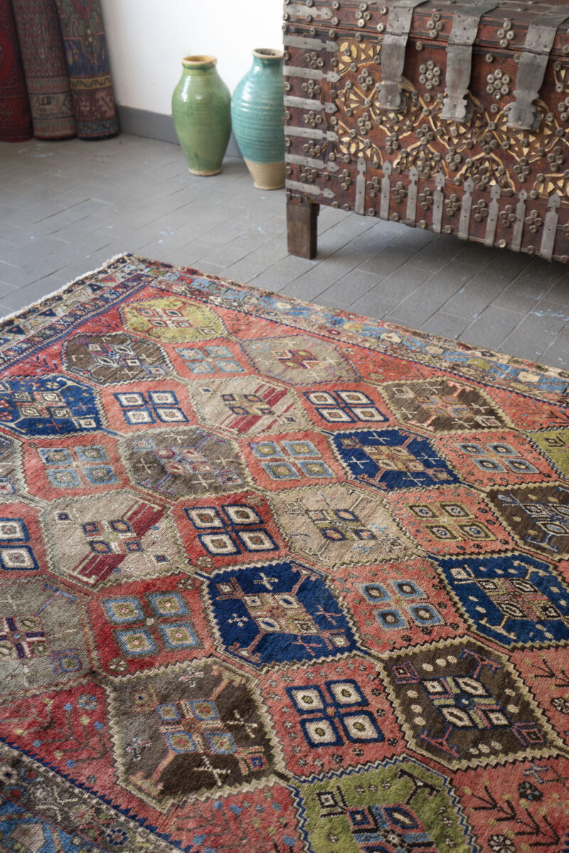 Afshar Sirjan Bandi Persian Rug 187*158CM - Image 2