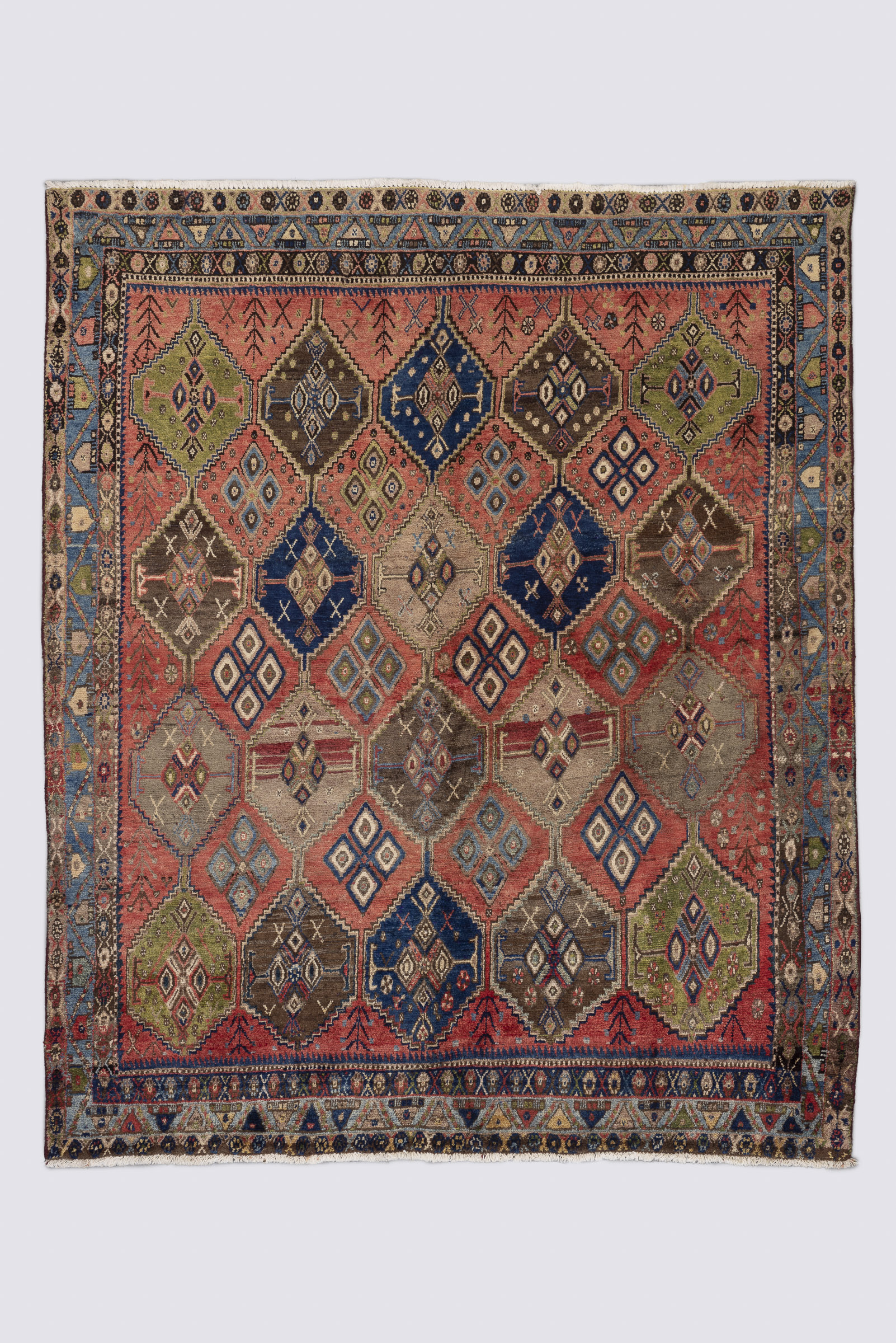 RCA416-Afshar-Bandi-Carpet Sirjan Bandi Persian Rug