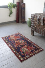 Semi Antique Afshar Moosa Khani  Carpet  Runner  116*65CM - Image 2