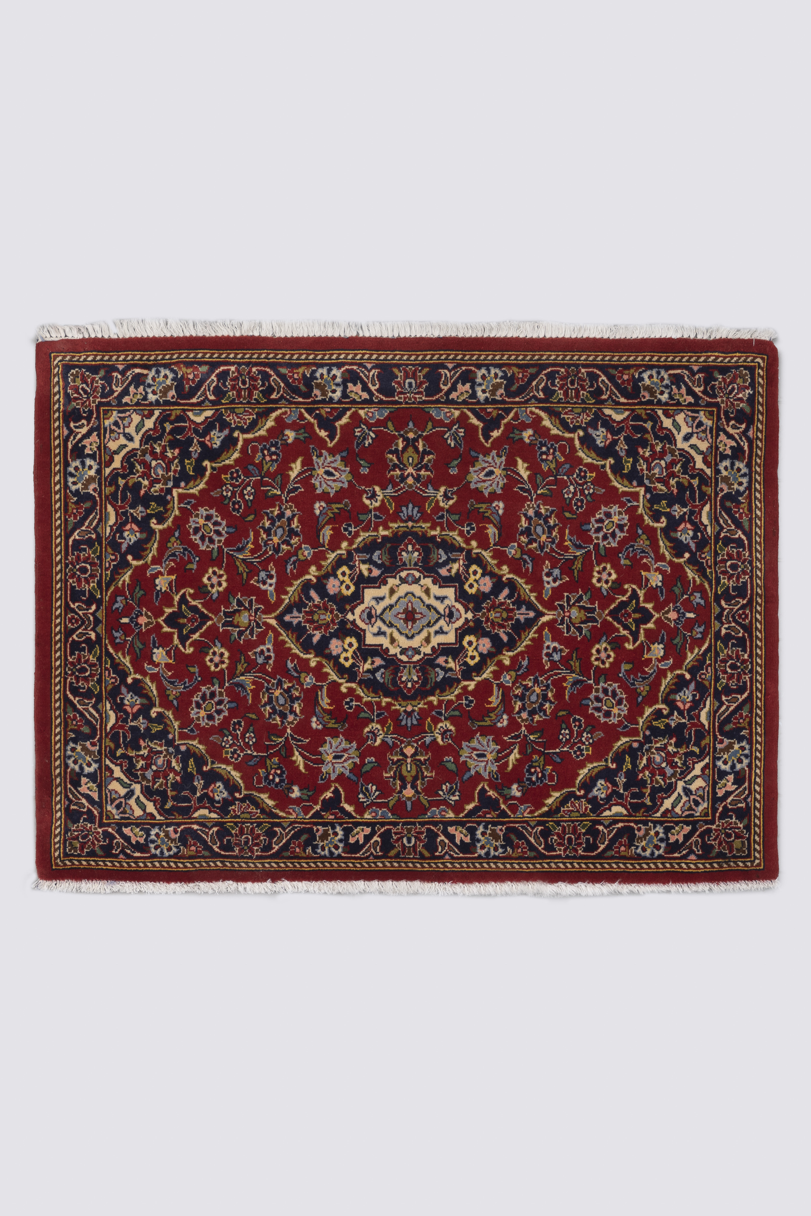 RCA420-Carpet-6-Edit Kashan Lachak Toranj Carpet 97*70CM - Image 1