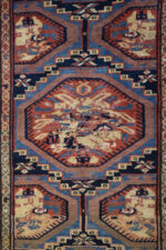 Antique Zanjan GolFarang Carpet Runner 496*110CM - Image 7