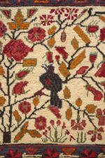 Semi-Antique Afshar Morqi Bag Face Persian Rug 88*60CM - Image 3