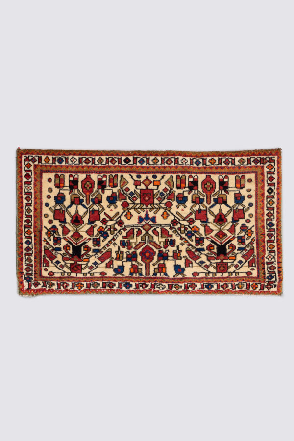 Small Afshar Vase Persian Rug