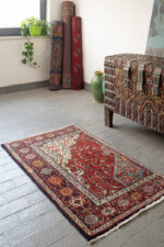 Semi Antique Fine Bidganeh Zanjan Ornak (Carpet Sampler) 124*77CM - Image 2