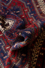 Antique Afshar SeKale Carpet  Baft Region c. 1910–1930 158*108CM - Image 6